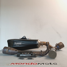 SCARICO COMPLETO AKRAPOVIC  YAMAHA	T-MAX 530 -  560 2017-2021 OMOLOGATO