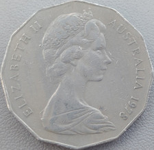 Australia 50 Cent Coin 1978