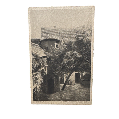 Cartolina postale weimar kirms - weimar,