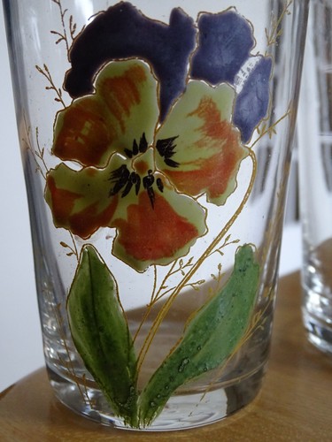 Legras anciens verres eau - legras, 2