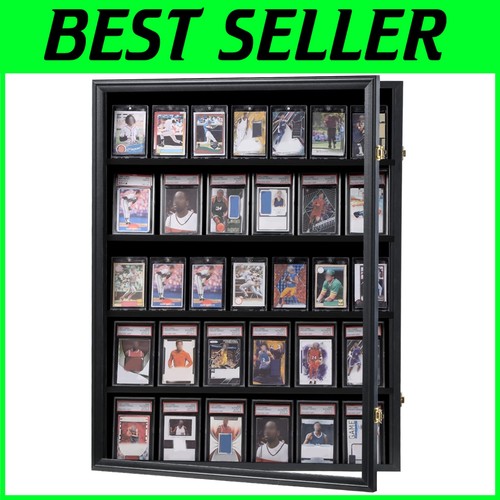 Baseball card display case - display,