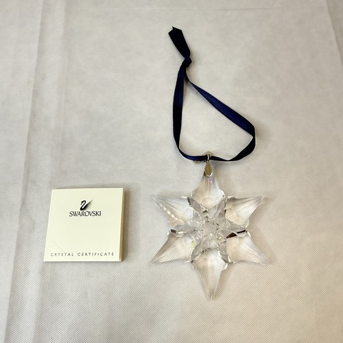 Swarovski annual snowflake - swarovski,
