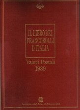 Italia Repubblica 1989 libro ufficiale delle poste annate complete nuovi**
