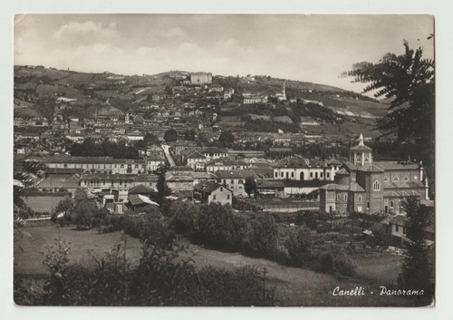 Canelli asti cartolina - canelli,