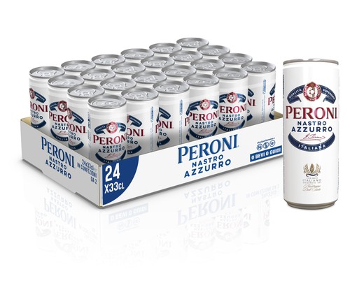 Cassa birra con - con, lattine