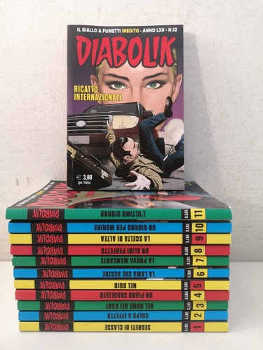 Diabolik giallo fumetti - il,