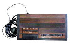 Radio sveglia vintage Cosmo CR2002 legno anni '80 FM AM Usata da testare RA