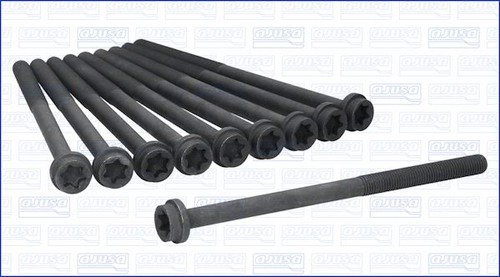 Kit bulloni testata per jaguar - testata,