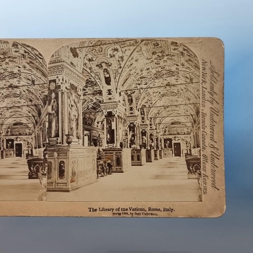 Rome italy stereoview c1895 - rome,