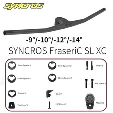FRASER IC SL XC per telaio Sparks manubrio MTB completo in fibra di carbonio con supporti
