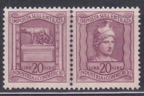 Italia 1946 marca - italia, da