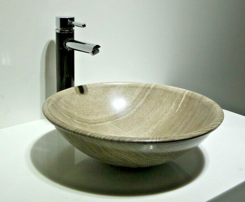Lavabo tondo pietra - pietra, marmo