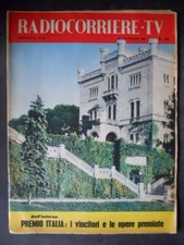 RADIOCORRIERE TV 42 1960 SPECIALE PREMIO ITALIA TRIESTE [TR1]