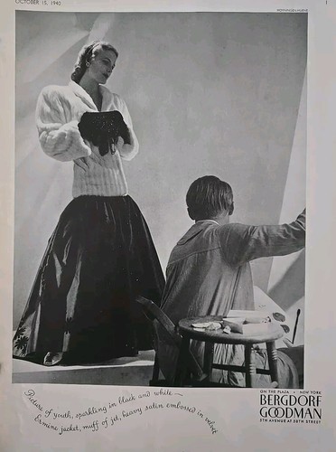 1940 donna pelliccia - , di
