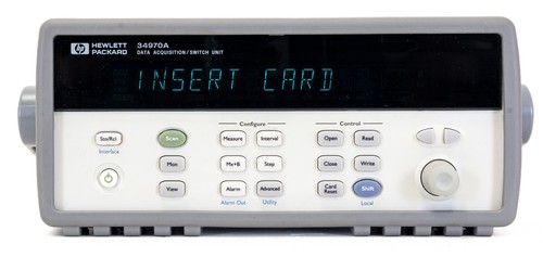 Agilent keysight 34970a - hp,