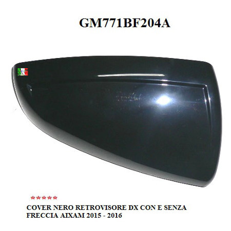 Cover nero retrovisore - dx,
