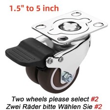 Ruote girevoli in PU