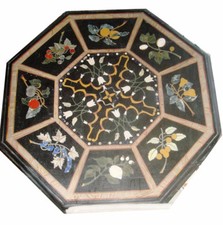 Piano In Marmo Nero 36" Pietra