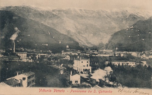 Vittorio veneto panorama - veneto, (tv)