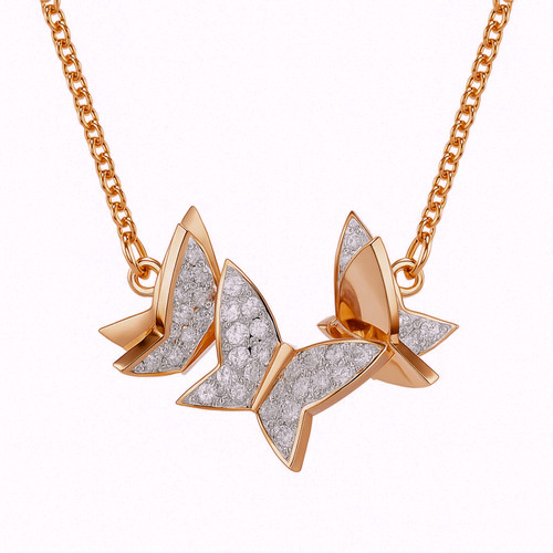 Collana farfalla swarovski - farfalla,