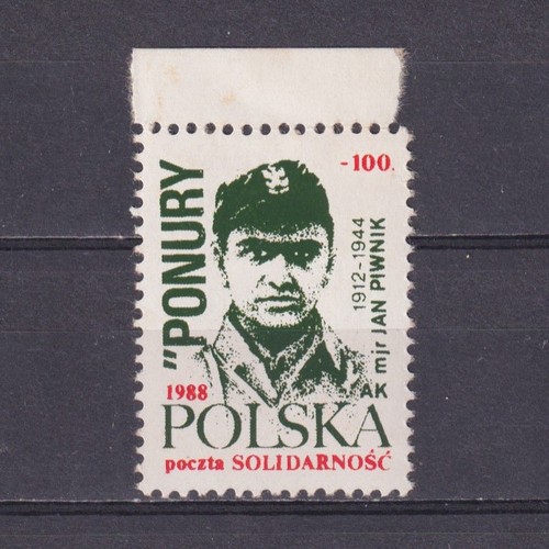Polonia 1988 etichetta - polonia, 1988,