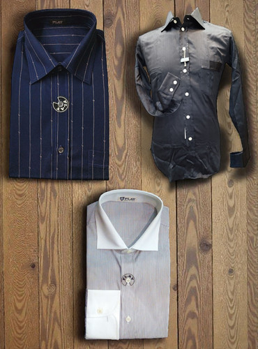 Camicia uomo sag rigata - sag.,