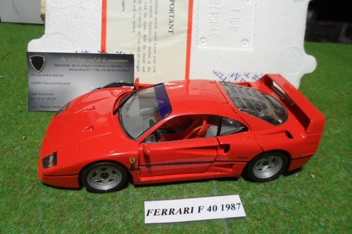 Ferrari f40 1987 rouge 24 - f40, d