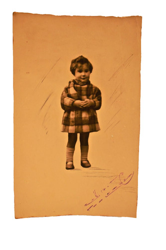 Vintage vero foto - vintage, cartolina