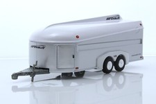 Rimorchio box auto chiuso con