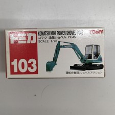 Escavatore idraulico Tomy Komatsu PC45 Tomica Minicar