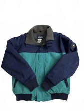 Giacca isolante impermeabile vintage color block Woolrich uomo Gore-Tex taglia large