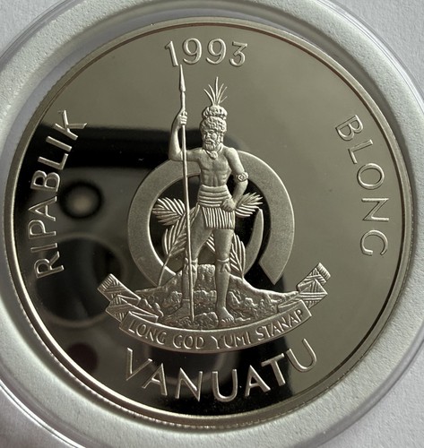 Moneta argento vanuatu - argento,