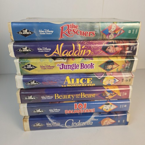 Vintage walt disney vhs - vintage, lot