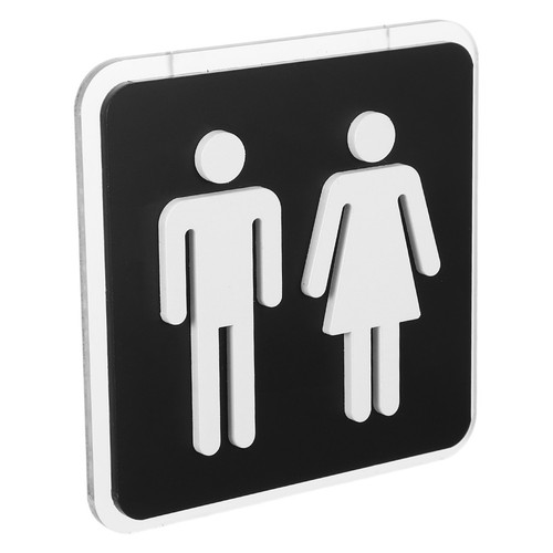 Cartello per servizi - , igienici