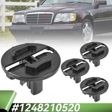 4 clip fissaggio fari per