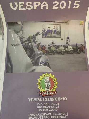 Calendario vespa club 2015 - calendario,