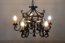 Lampadario vintage in ferro