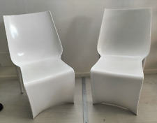 Coppia Sedie SMART by Pedrali Design ARCHIRIVOLTO Made in Italy Colore Bianco