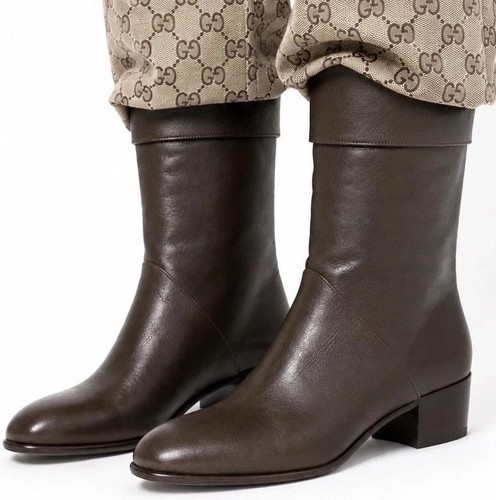 Gucci stivali uomo pelle - stivali,