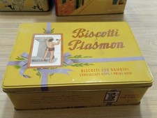 Scatola latta Biscotti Plasmon