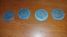 Moneta 5 lire con Delfino del