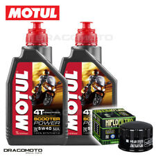 Piaggio X9 Evolution 500 2007-2008 Tagliando Olio Motul SCOOTER POWER 4T 5W-4...