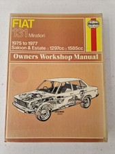 Fiat 131 Mirafiori Haynes