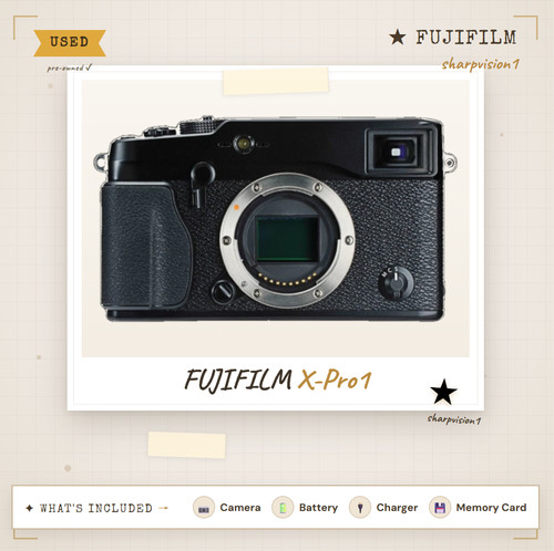 Fujifilm pro1 fotocamera - fujifilm, x-pro1