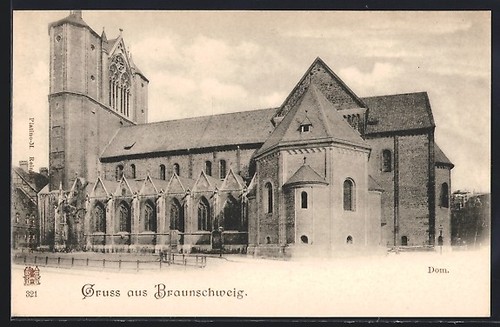 Cartolina brunswick duomo - cartolina, brunswick,