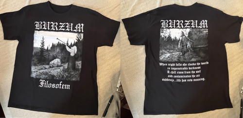 1burzum filosofem shirt - 1burzum, t-shirt