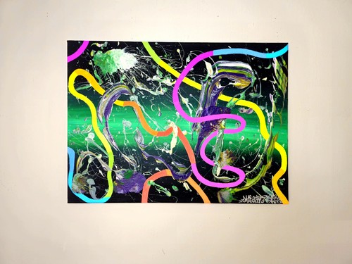 Quadro graffiti arte street