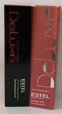 Estel DeLuxe Extra Red Crema-Cura-Colore Capelli Varie Nuance 60ml