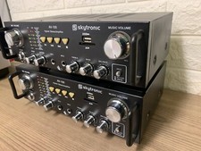 N:2 Skytronic AV-100 *amplificatori stereo per karaoke / USB / SD / 2 x 50 Watt