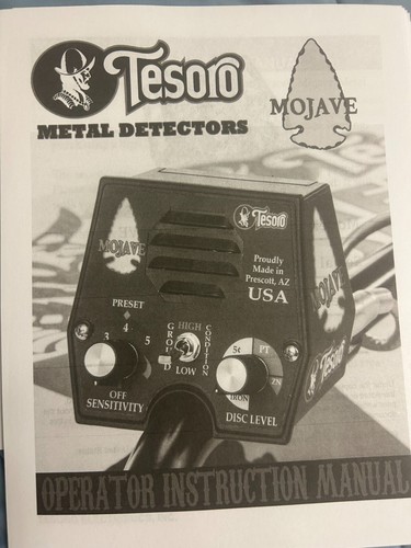 Tesoro mojave metal - tesoro,
